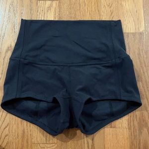 Lululemon Black Workout Shorts- Size 4